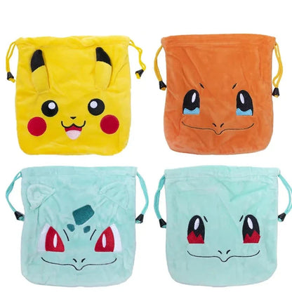 Trousse en Peluche Pokémon avec Cordon