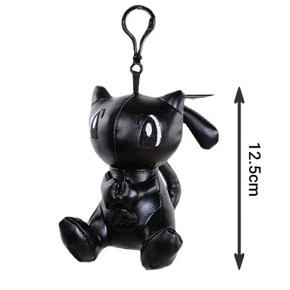 Mew in Schwarz mit Clip (ca. 10cm)