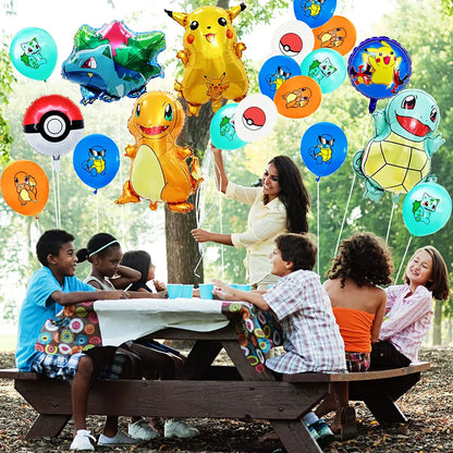 Set de Vaisselle Pokémon Festif pour Anniversaire - 79 Pièces