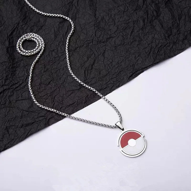 Collier en Argent Pokémon avec Pendentifs Personnalisables