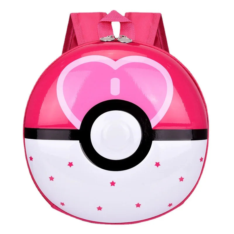 Kinder  Rucksack im Pokeball Aussehen - viele Motive