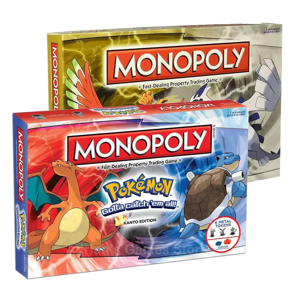 Monopoly Pokémon Édition Johto et Kanto