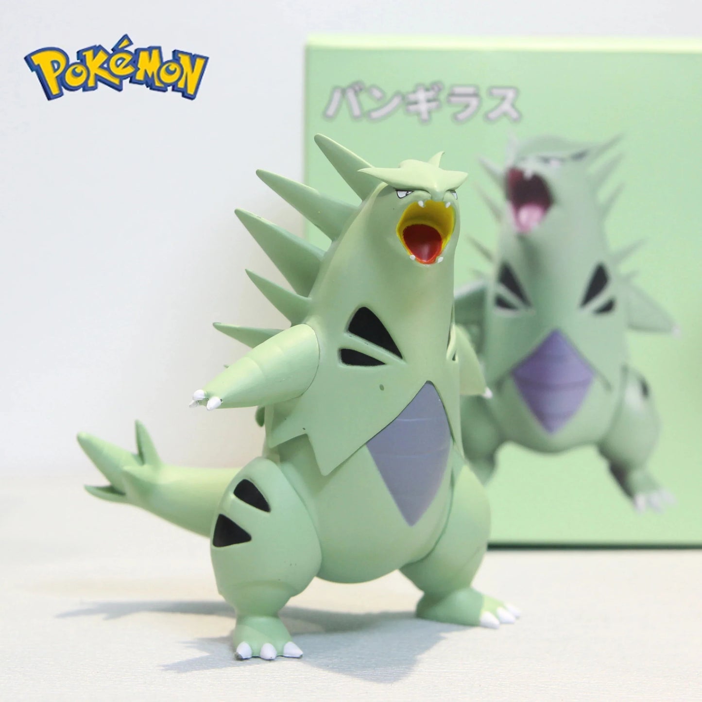 Figurine 10 cm Despotar Tyranitar Pokémon Puissant et Imposant