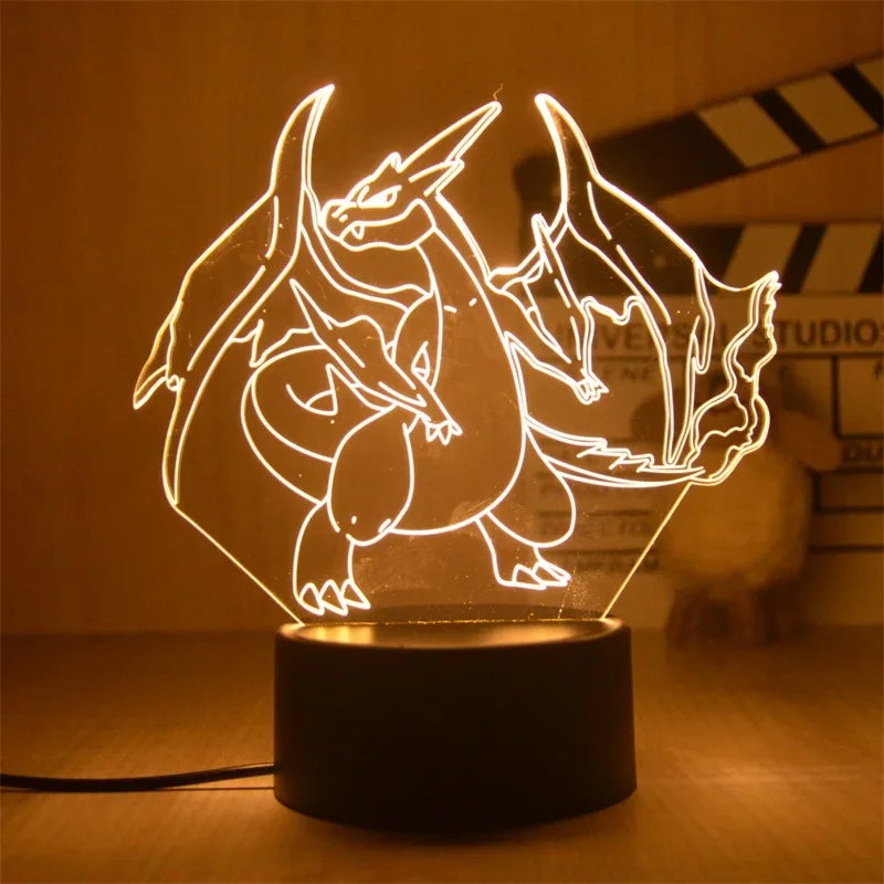 Lampe Décorative Pokémon LED - Ambiance Chaleureuse et Stylée