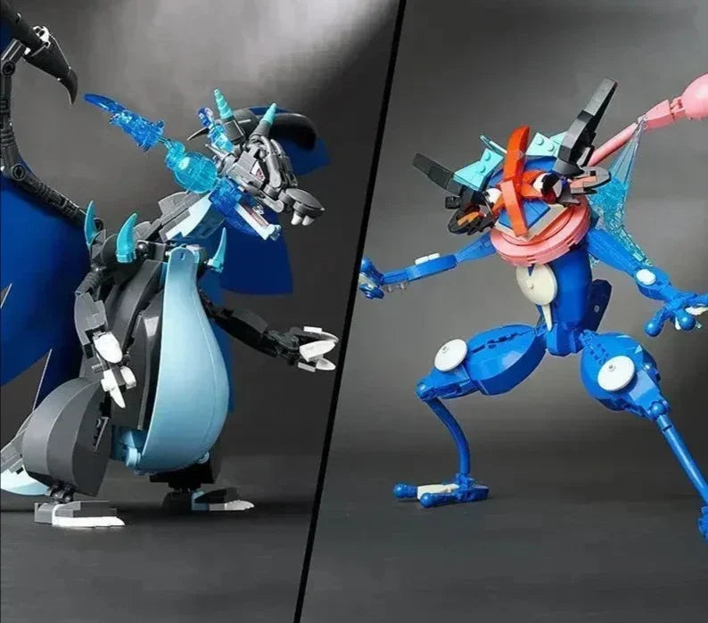 Set de Construction Pokémon : Glurak Charizard X ou Quajutsu Greninja