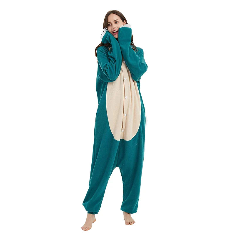 Onesie Relaxo Snorlax Ultra Doux et Confortable