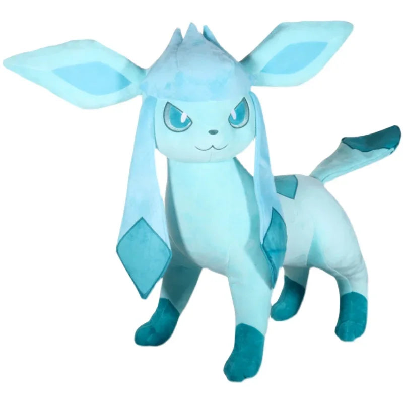 Peluche Glaceon Glaziola XXL 60 cm – Élégance Glaciale Pokémon