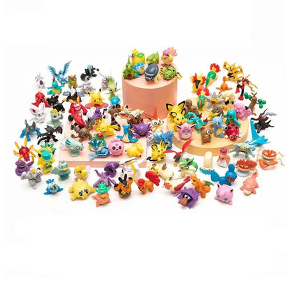 Collection de Figurines Pokémon – 100 ou 150 Pièces Uniques