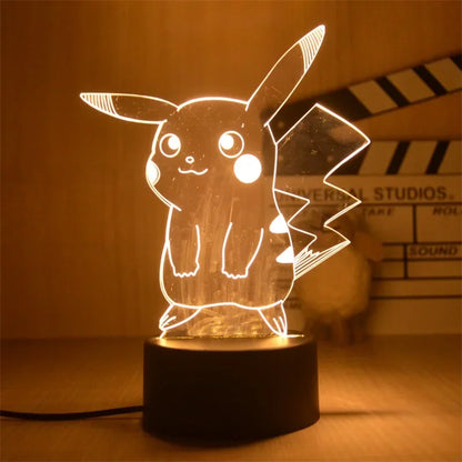 Lampe Décorative Pokémon LED - Ambiance Chaleureuse et Stylée