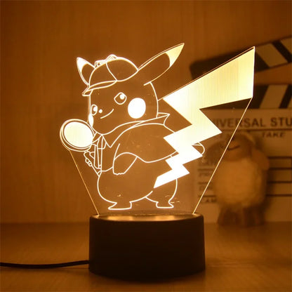 Lampe Décorative Pokémon LED - Ambiance Chaleureuse et Stylée