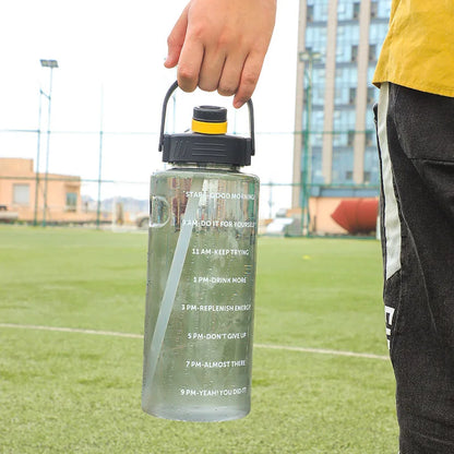 Gourde Ergonomique Avec Paille Sans BPA - Hydratation Optimale au Quotidien