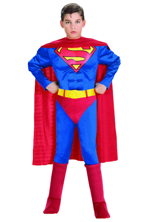 Costume Superman - Flashy Deluxe pour petits super-héros