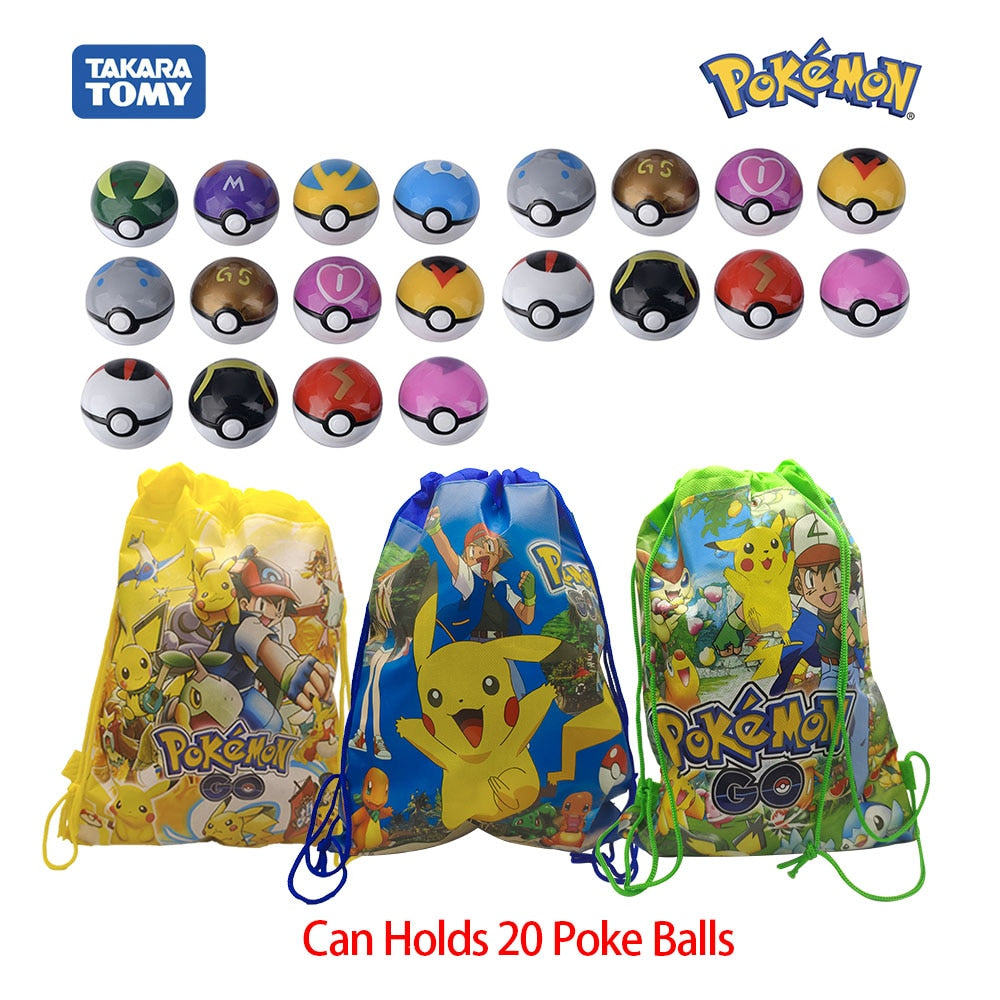 Pokémon Pokéballs avec Figurines - Styles Uniques à Collectionner