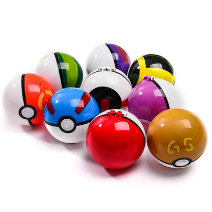 Pokémon Pokéballs avec Figurines - Styles Uniques à Collectionner