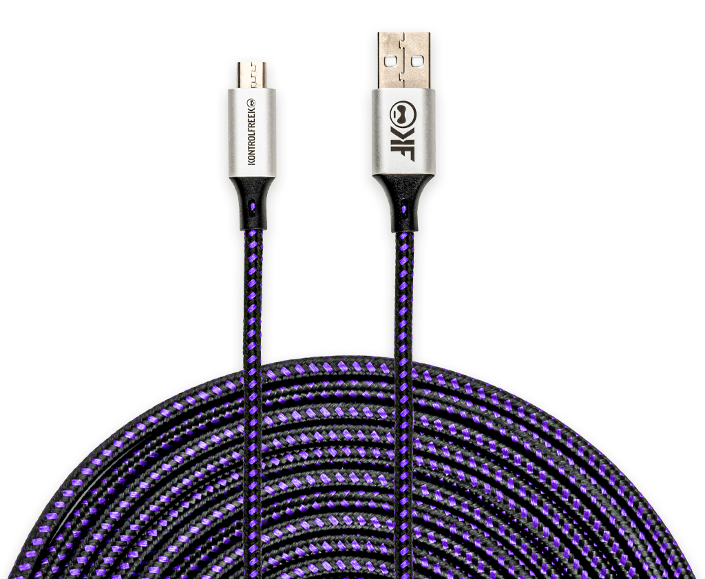 12FT USB A-to-Micro Gaming Cable