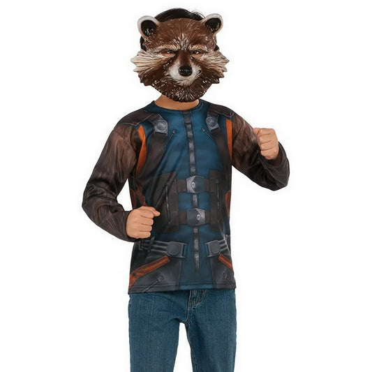 Costume Rocket Raccoon avec Masque - Gardiens de la Galaxie Vol. 2