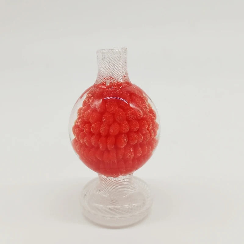 Carb Cap en Verre Corail - Élégance et Performance pour vos Sessions de Dabbing