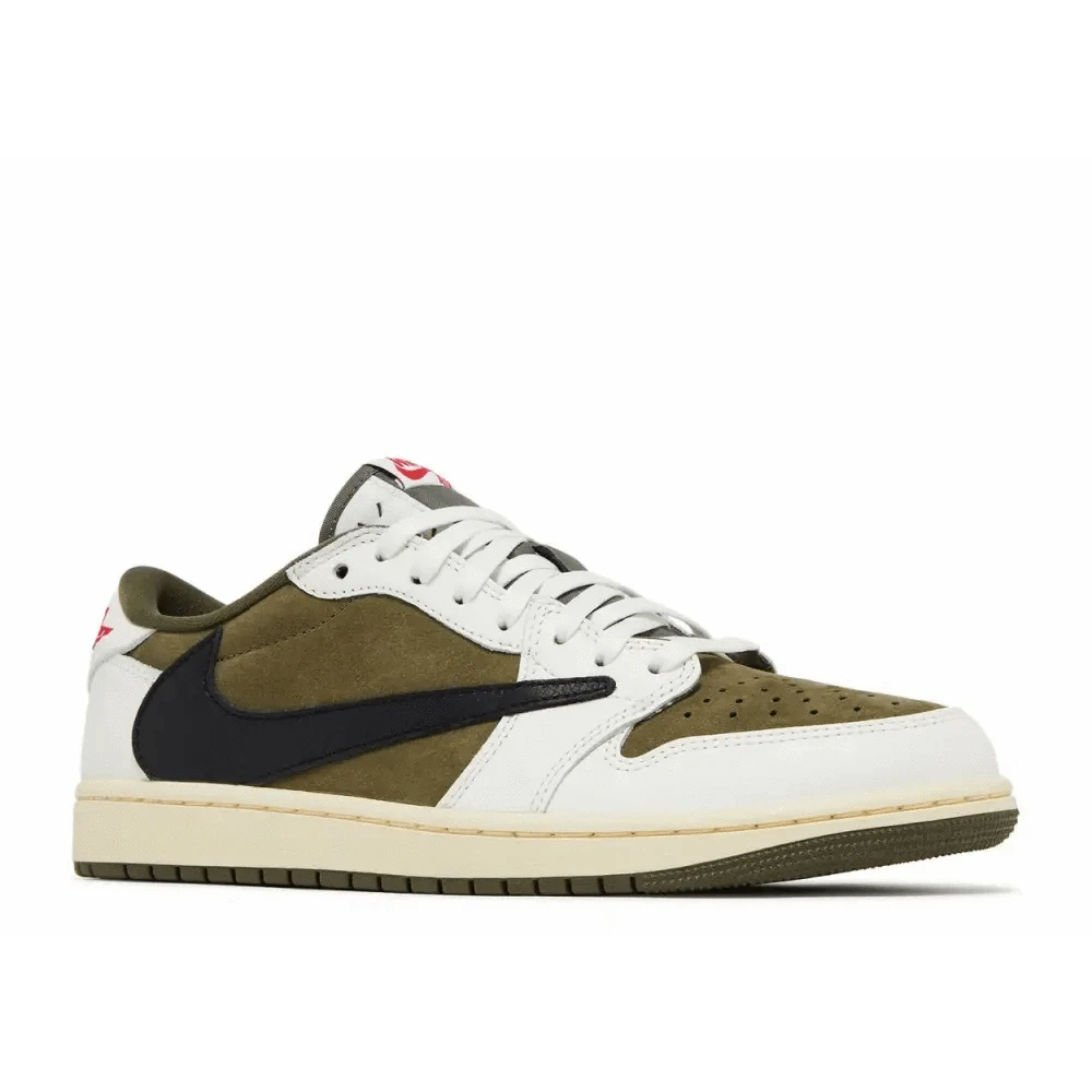 Air Jordan 1 Retro Low OG SP Travis Scott Medium Olive - Passeport Cases