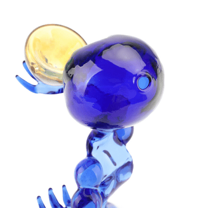 Pipe Extraterrestre en Verre - Design Unique et Captivant