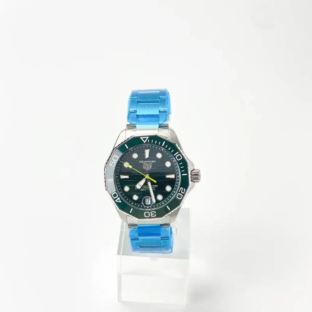 Aquaracer Green Dial 42mm Professional Date - Passeport Cases