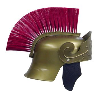 Gold Roman Helmet With Red Brush Forum