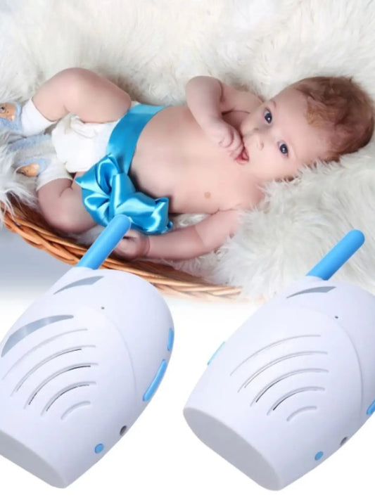 Babyphone Audio Sans Fil Rechargeable avec Communication Bidirectionnelle