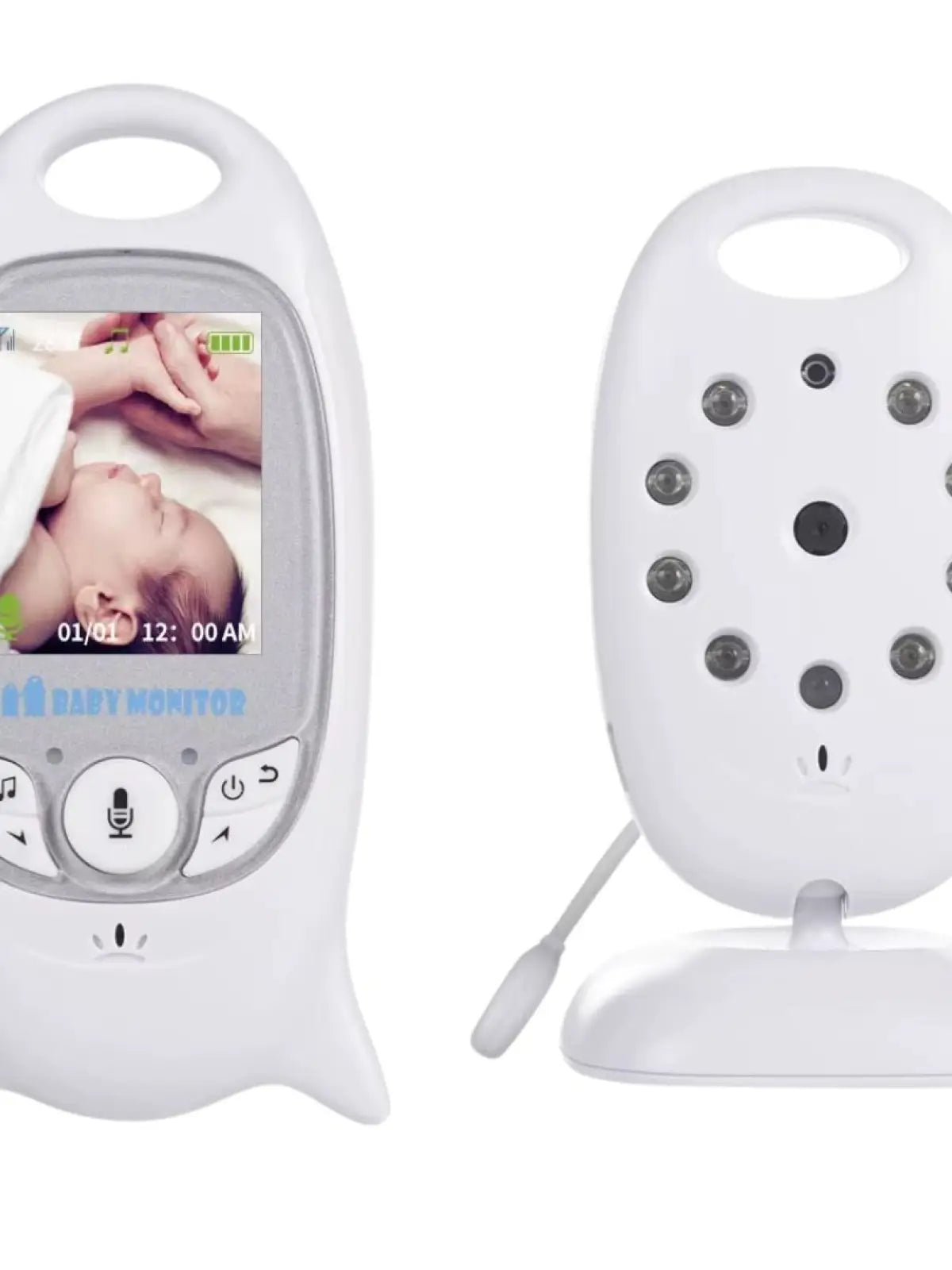 Modern and versatile babyphone with video and night vision