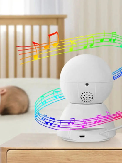 Rotary babyphone with integrated lullabies