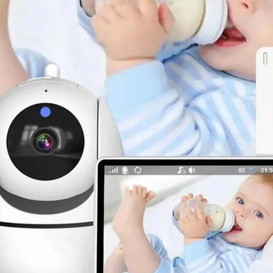 Hoch -End -Rotationsbabyphone mit HD -Kamera