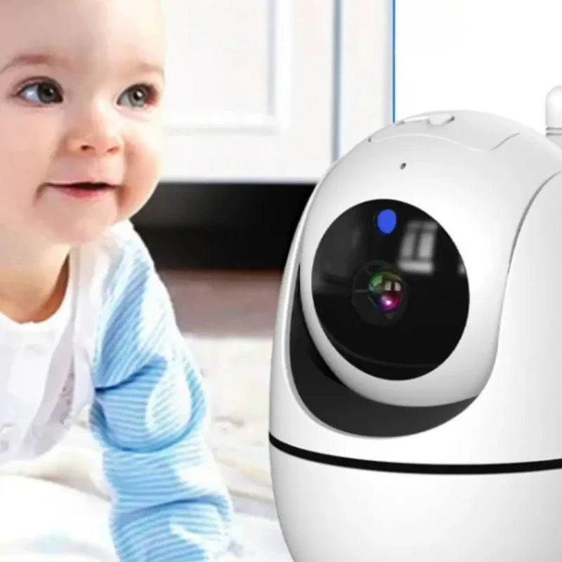 High -end rotary babyphone with HD camera