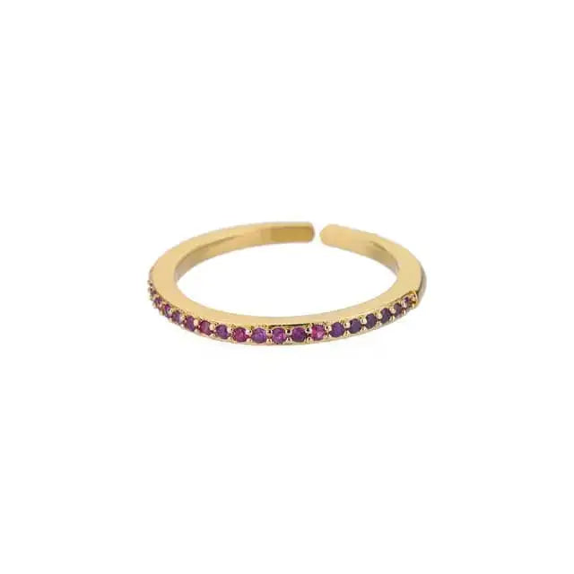 Bague Ajustable Femme Or - Passeport Cases