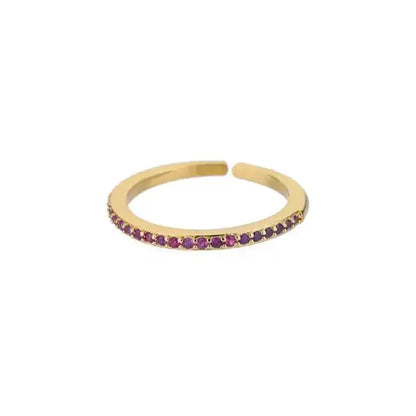 Bague Ajustable Femme Or - Passeport Cases