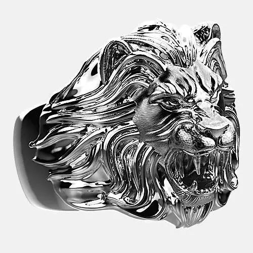 Bague lion argent By Art Caribe - Passeport Cases