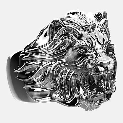 Bague lion argent By Art Caribe - Passeport Cases