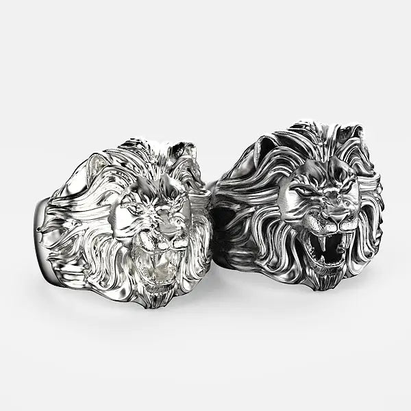 Bague lion argent By Art Caribe - Passeport Cases