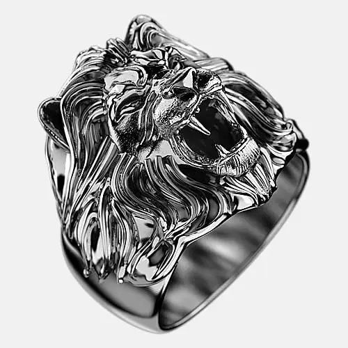 Bague lion argent By Art Caribe - Passeport Cases