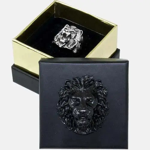 Bague lion argent By Art Caribe - Passeport Cases