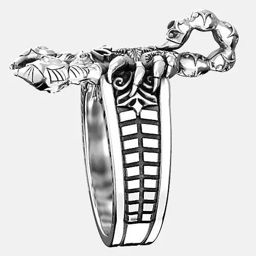 Bague Scorpion Argent By Art Caribe - Passeport Cases