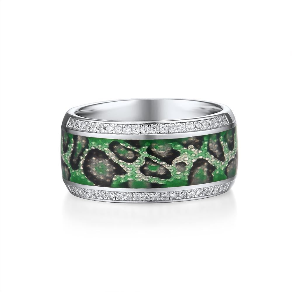 Bague Vintage Serpent en Argent Sterling 925