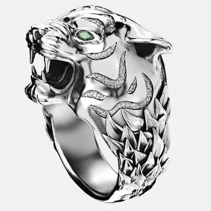 Bague Tigre Argent By Art Caribe - Passeport Cases