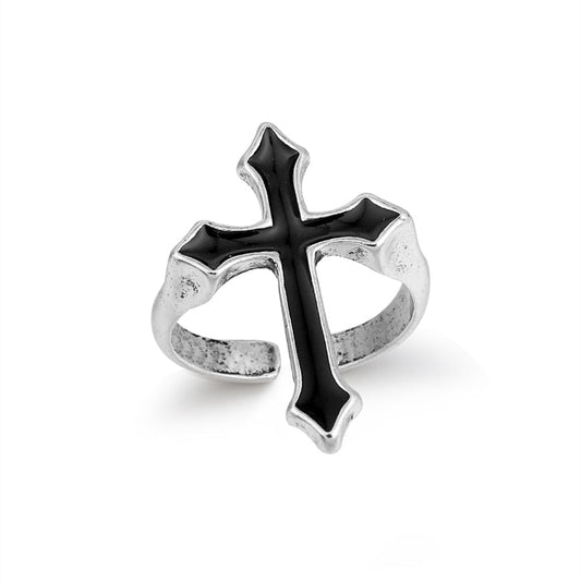 Bague vintage croix de malte