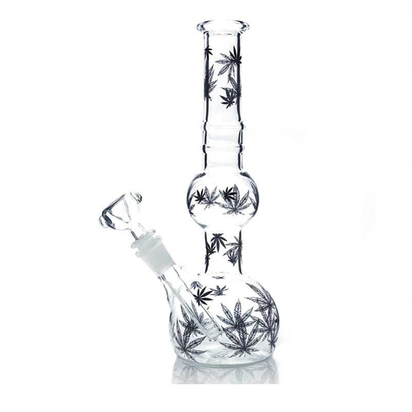 Bang en Verre Ganja 25 cm – Élégance et Performance pour un Fumeur Pratique