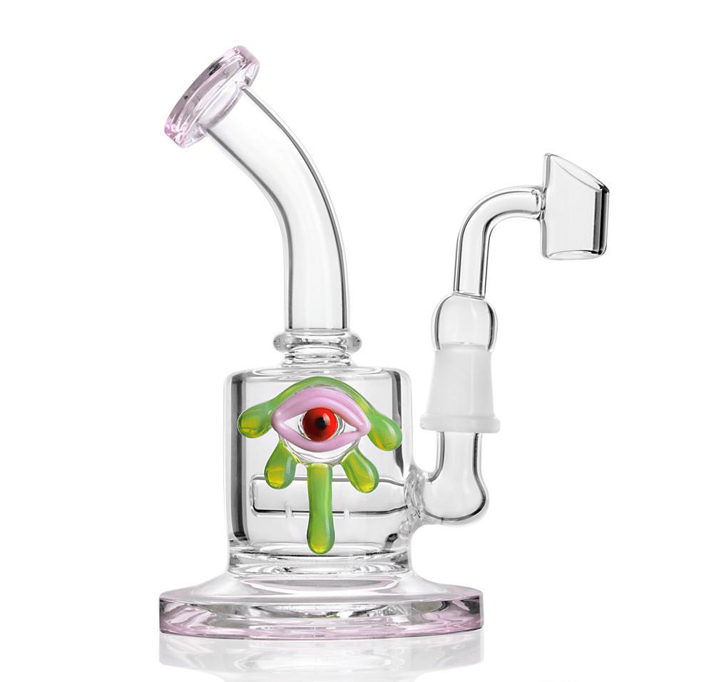 RIG EN VERRE ŒIL TROUBLE 17 CM : Laissez-vous séduire par cette pièce unique alliant style et performance, parfaite pour des sessions mémorables.