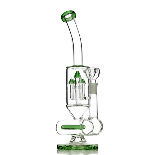 BANG EN VERRE CHÂTEAU 40 CM - Accessoires Fumeur 420 | Professionnels de Bangs, Pipe a Eau et CBD