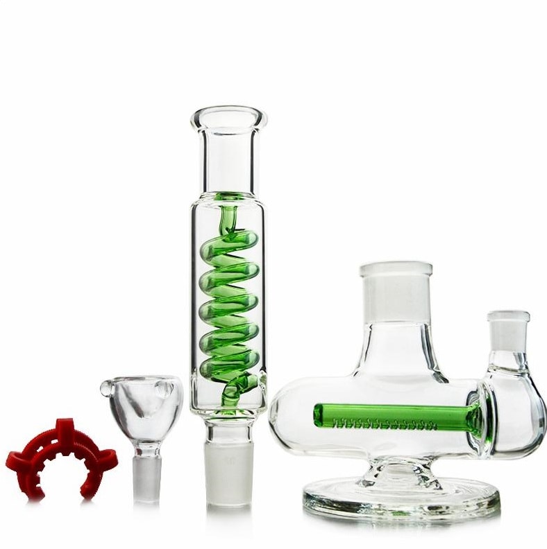 PETIT BANG EN VERRE DÉMONTABLE 28 CM - Accessoires Fumeur 420 | Professionnels de Bangs, Pipe a Eau et CBD