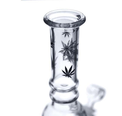 Bang en Verre Ganja 25 cm – Élégance et Performance pour un Fumeur Pratique