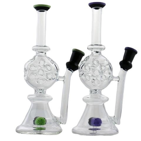 BANG EN VERRE COOKIE 20 CM - Accessoires Fumeur 420 | Professionnels de Bangs, Pipe a Eau et CBD