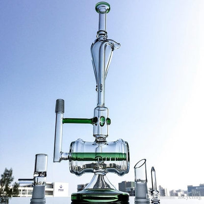 Rig en Verre Chimie Précieux 35 cm - Élégance et Performance