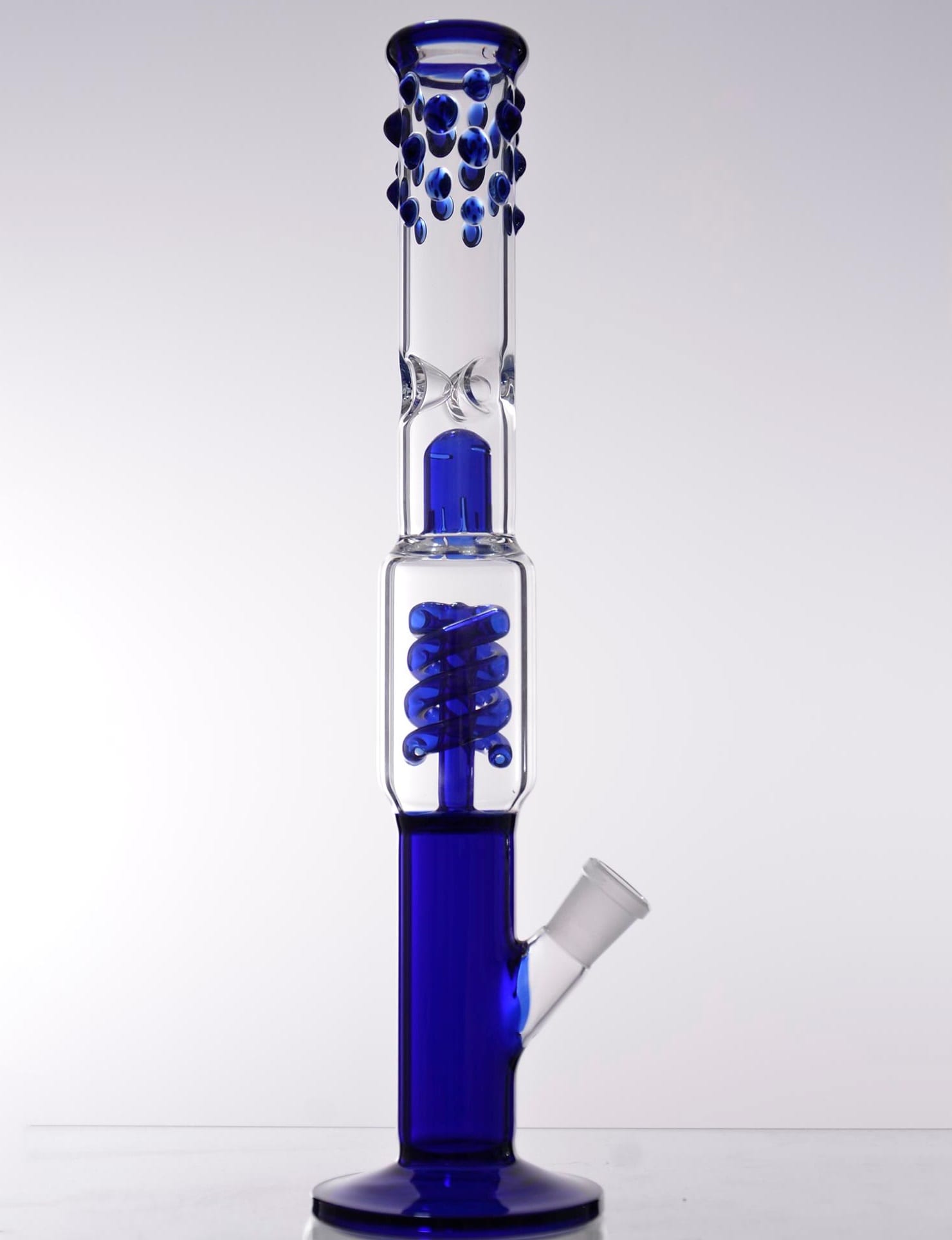 BANG EN VERRE SPIRAL 38 CM - Accessoires Fumeur 420 | Professionnels de Bangs, Pipe a Eau et CBD