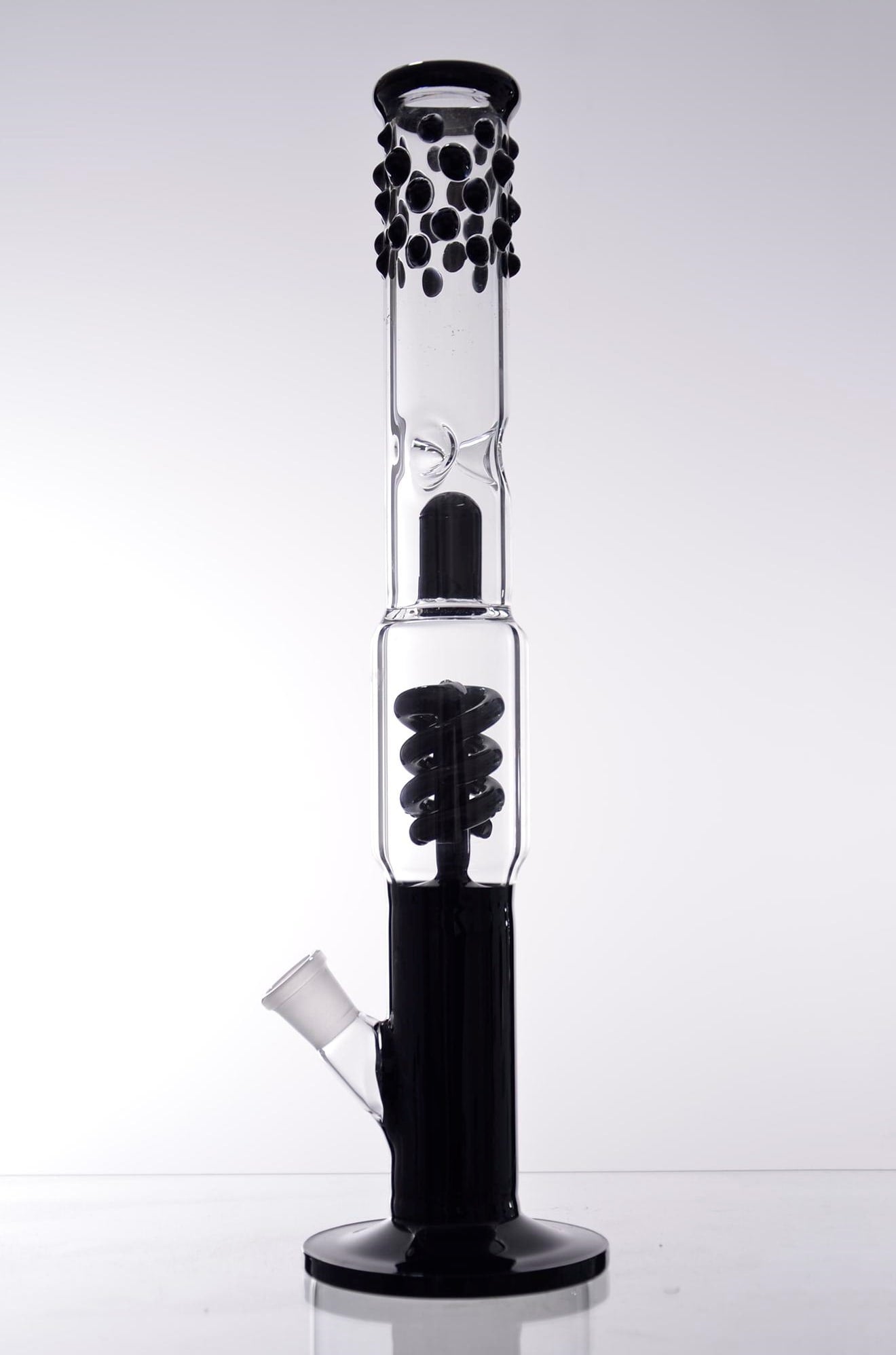 BANG EN VERRE SPIRAL 38 CM - Accessoires Fumeur 420 | Professionnels de Bangs, Pipe a Eau et CBD